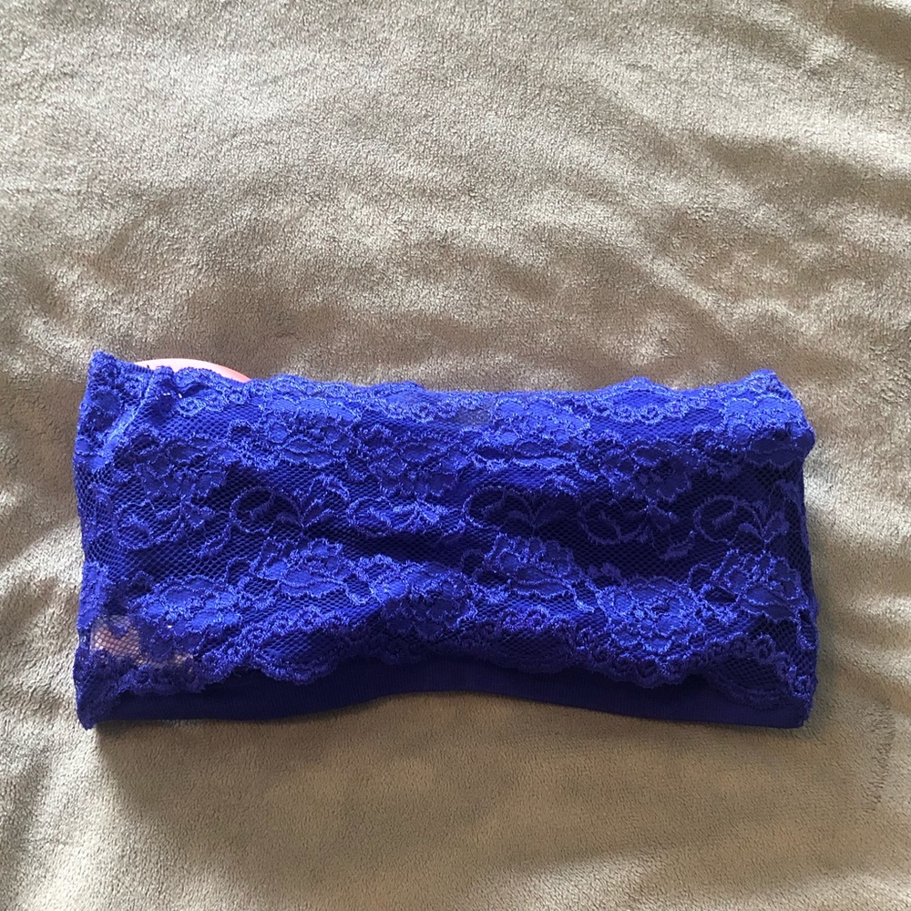 NWT lace bandeau top - Picture 3 of 4